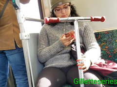 Candid train camel